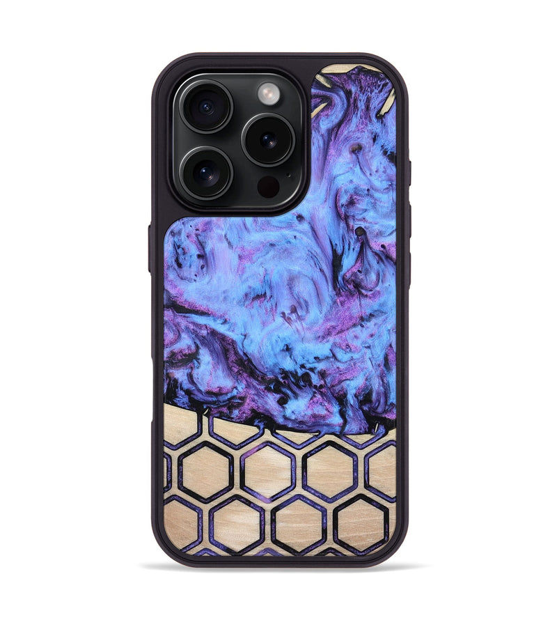 iPhone 16 Pro Wood Phone Case - Sariyah (Pattern, 776230)
