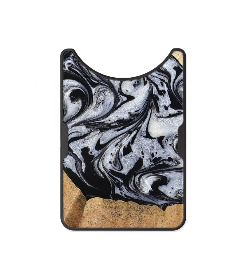 Alloy Wood Wallet - Felipe (Black & White, 776238)