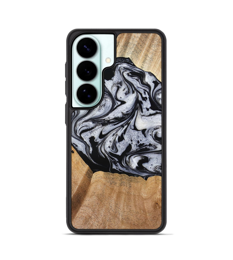 Galaxy S26 Wood Phone Case - Felipe (Black & White, 776238)