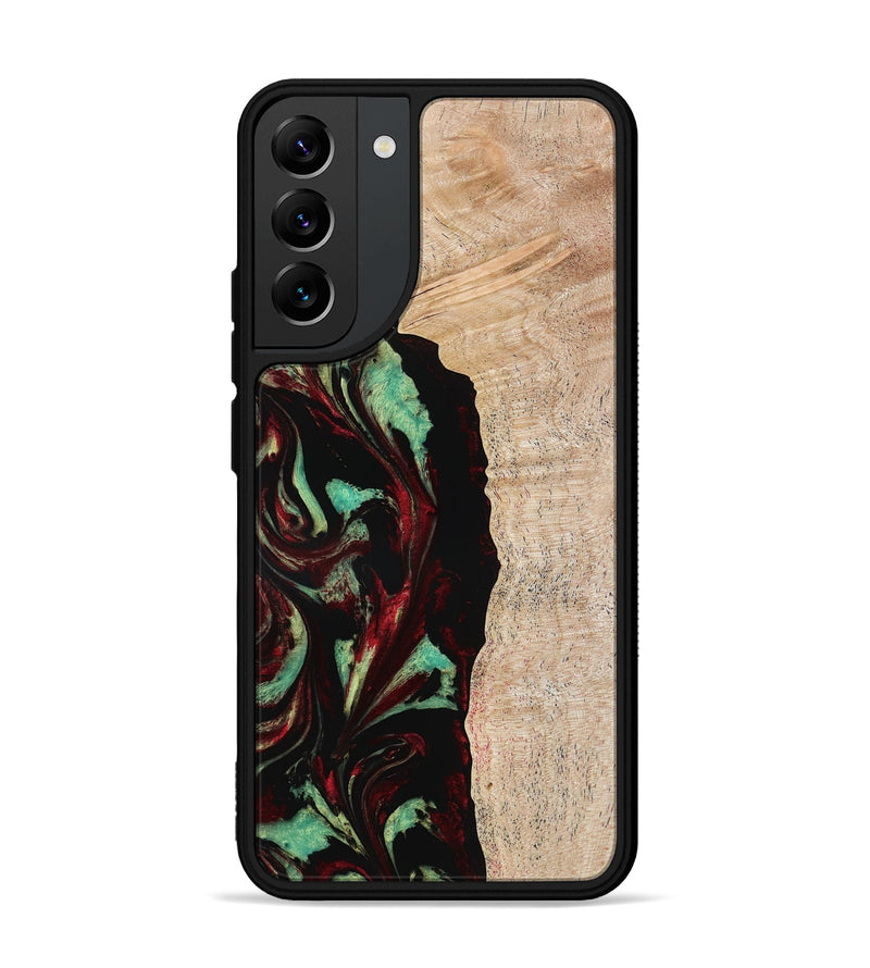 Galaxy S22 Plus Wood Phone Case - Myla (Red, 776240)