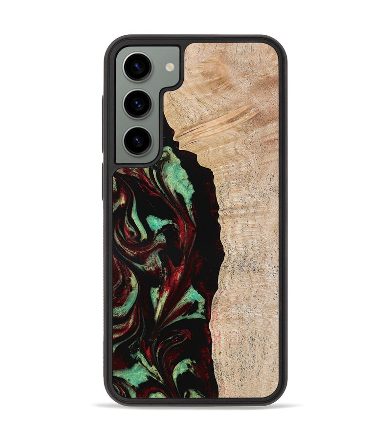 Galaxy S23 Plus Wood Phone Case - Myla (Red, 776240)