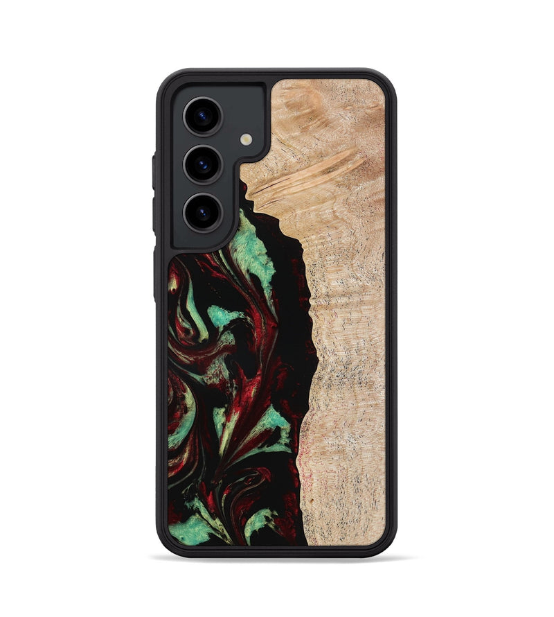 Galaxy S24 Wood Phone Case - Myla (Red, 776240)