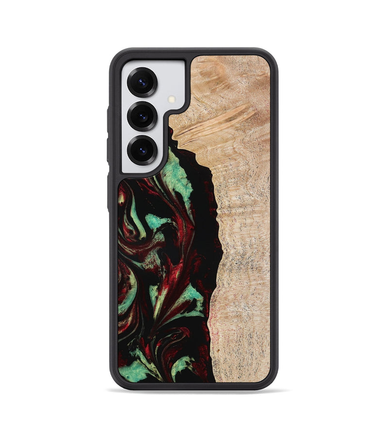 Galaxy S25 Wood Phone Case - Myla (Red, 776240)