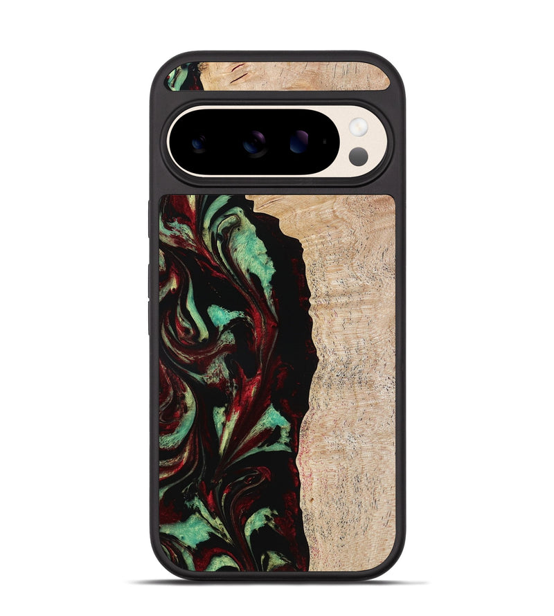 Pixel 10 Wood Phone Case - Myla (Red, 776240)