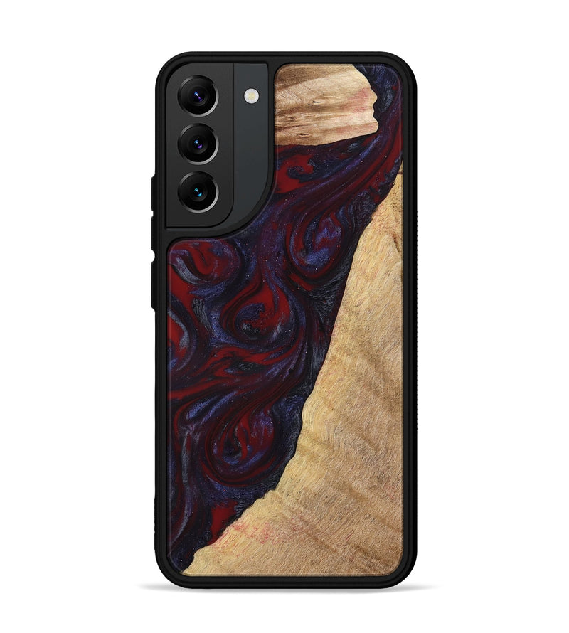 Galaxy S22 Plus Wood Phone Case - Brandy (Red, 776241)