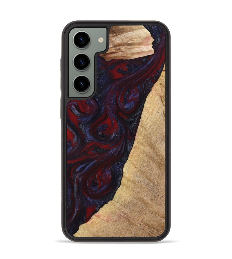 Galaxy S23 Plus Wood Phone Case - Brandy (Red, 776241)