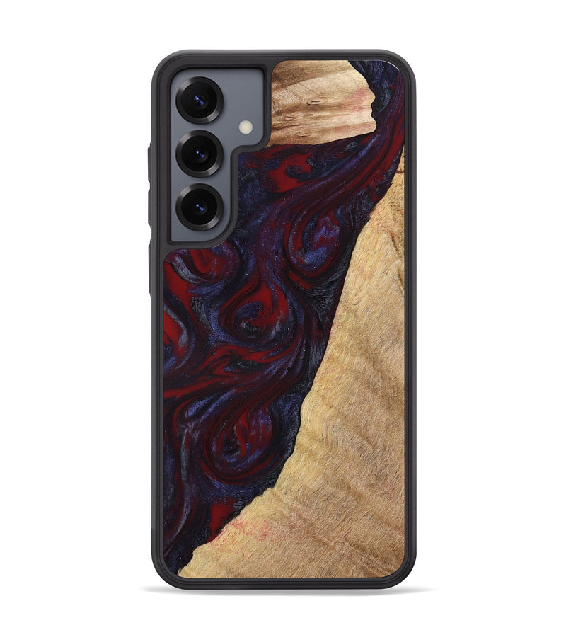 Galaxy S25 Plus Wood Phone Case - Brandy (Red, 776241)