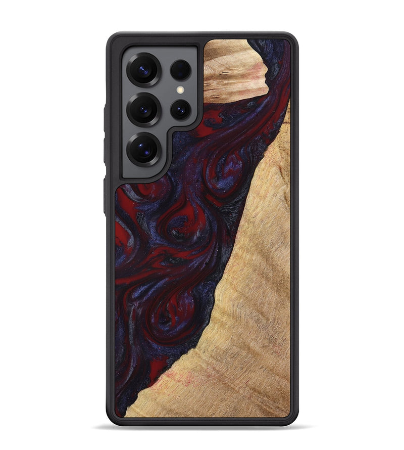 Galaxy S25 Ultra Wood Phone Case - Brandy (Red, 776241)