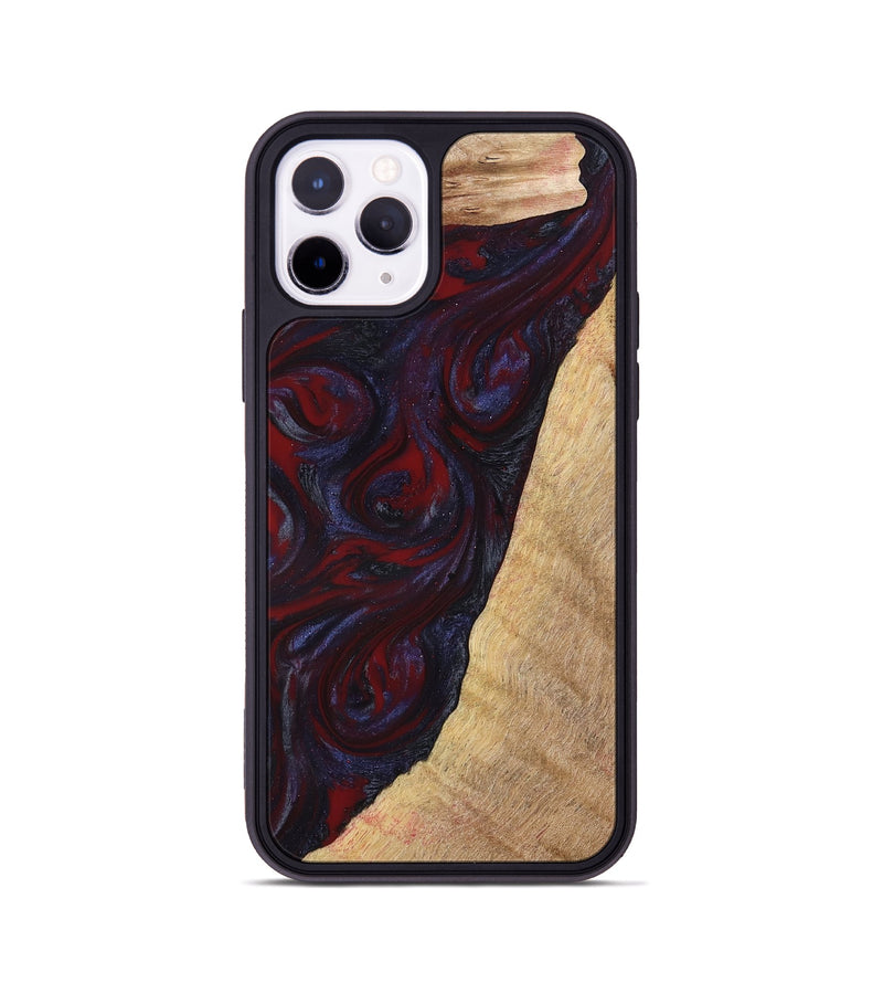 iPhone 11 Pro Wood Phone Case - Brandy (Red, 776241)