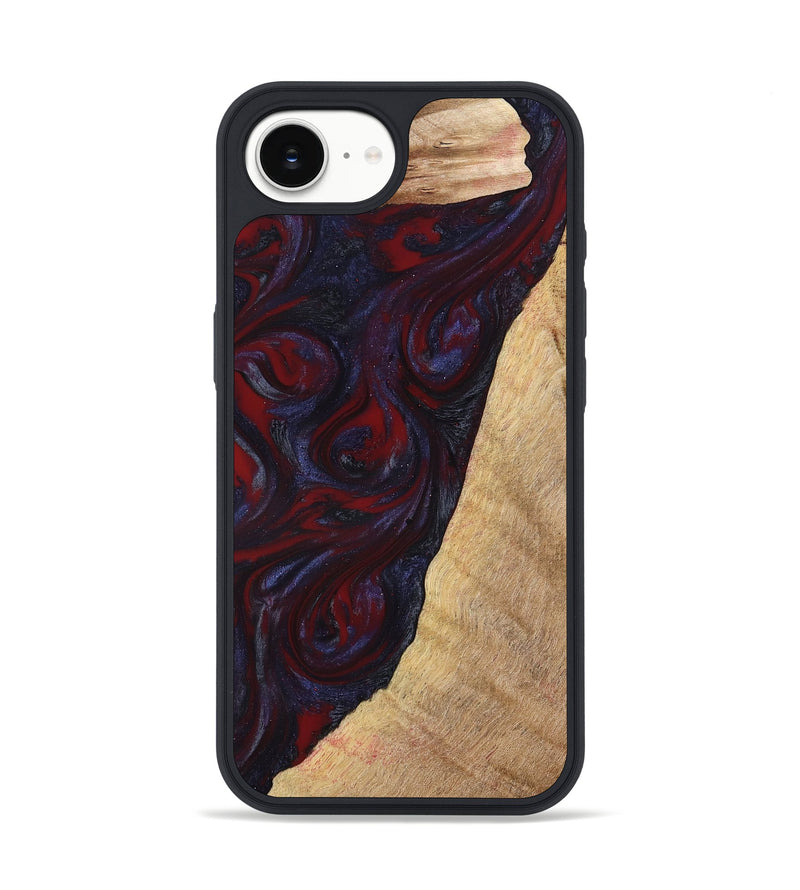 iPhone 16e Wood Phone Case - Brandy (Red, 776241)