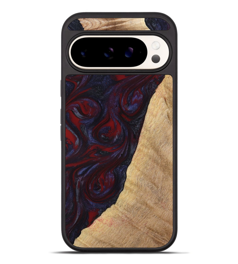 Pixel 10 Pro XL Wood Phone Case - Brandy (Red, 776241)