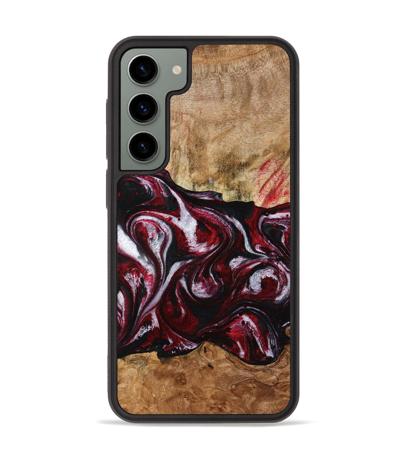 Galaxy S23 Plus Wood Phone Case - Alva (Red, 776242)