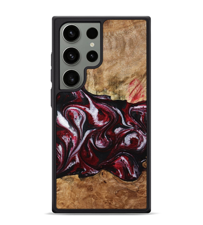 Galaxy S24 Ultra Wood Phone Case - Alva (Red, 776242)