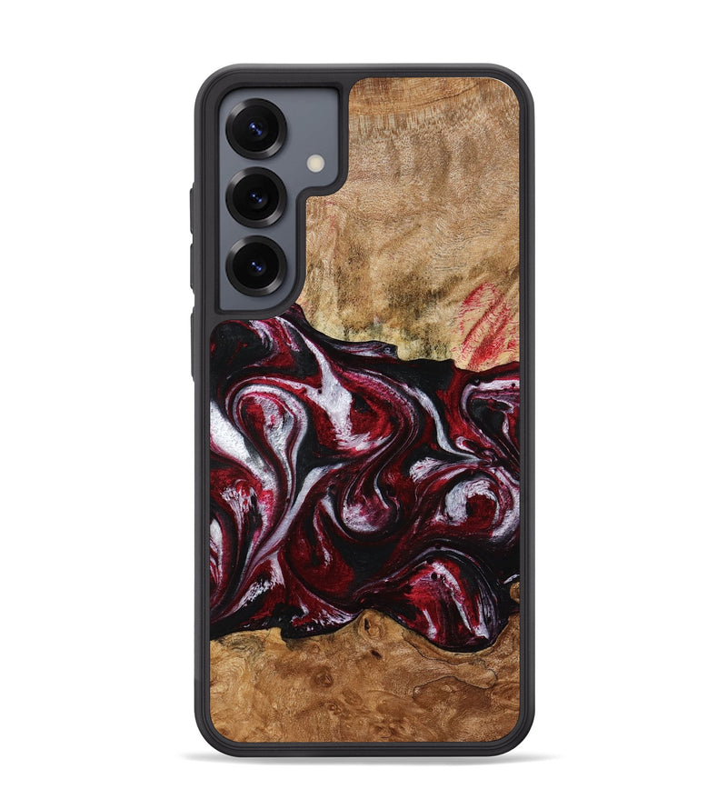 Galaxy S25 Plus Wood Phone Case - Alva (Red, 776242)