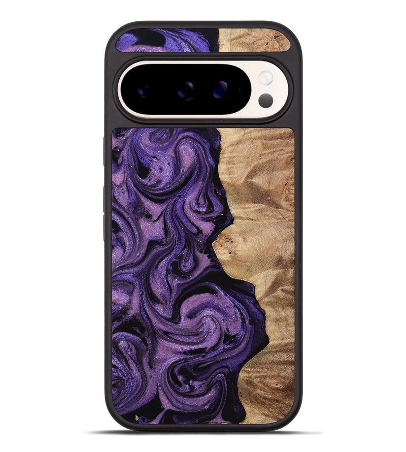 Pixel 9 Pro XL Wood Phone Case - Ivan (Purple, 776248)