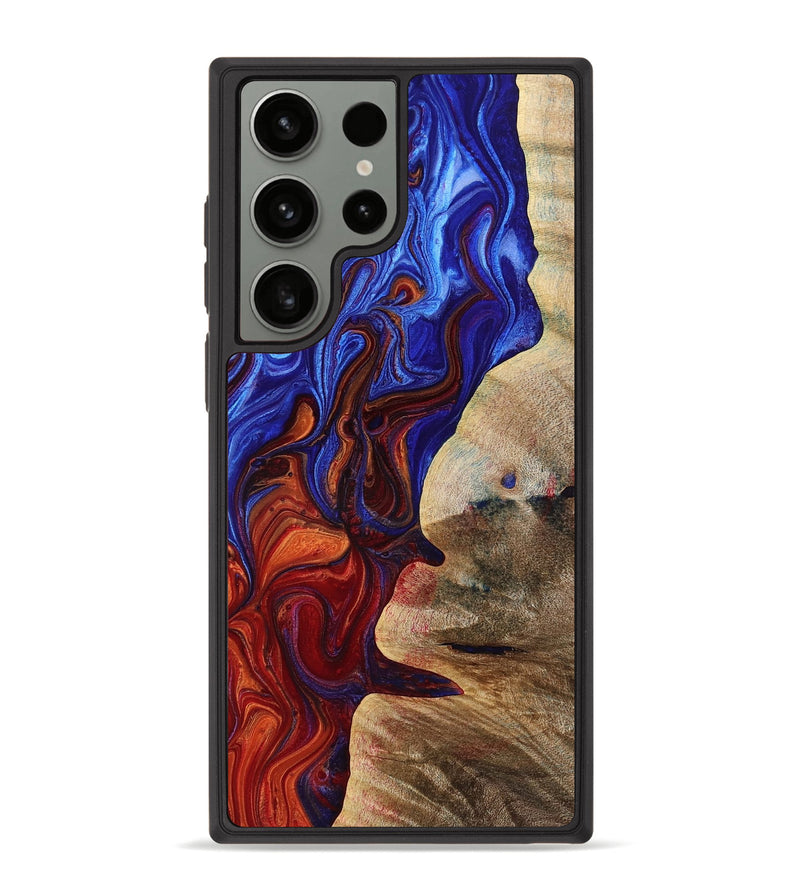 Galaxy S23 Ultra Wood Phone Case - Maci (Fire & Ice, 776261)
