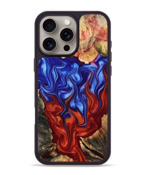 iPhone 16 Pro Max Wood Phone Case - Booker (Fire & Ice, 776274)