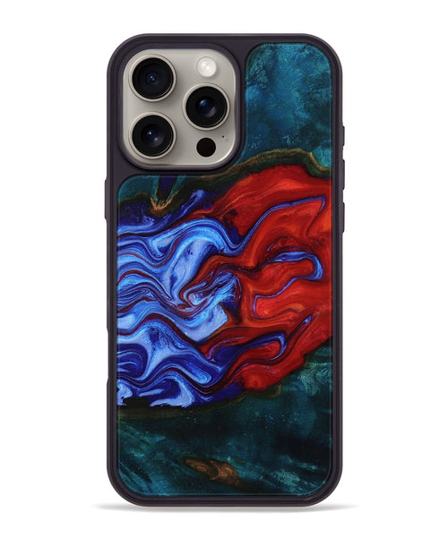 iPhone 16 Pro Max Wood Phone Case - Mary (Fire & Ice, 776310)
