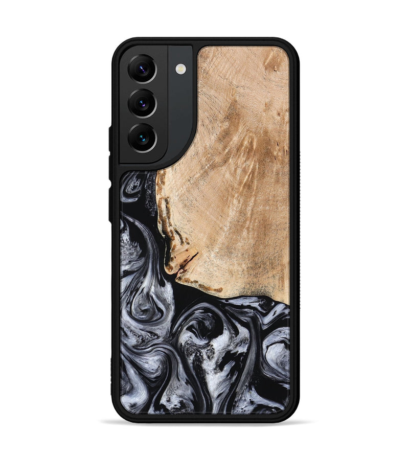 Galaxy S22 Plus Wood Phone Case - Lola (Black & White, 776333)
