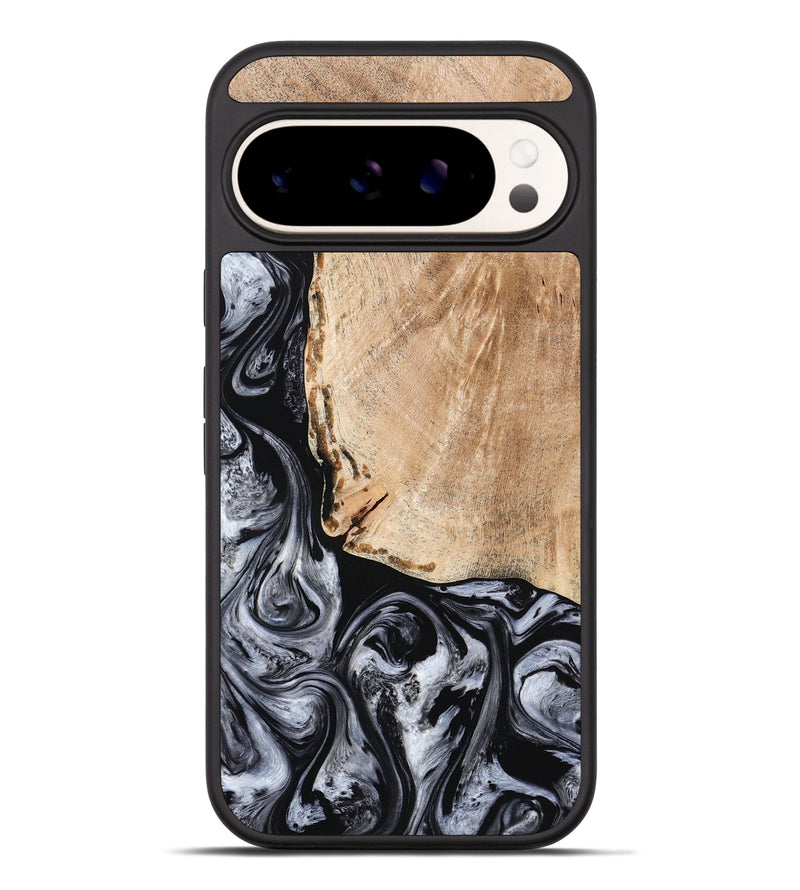 Pixel 9 Pro XL Wood Phone Case - Lola (Black & White, 776333)