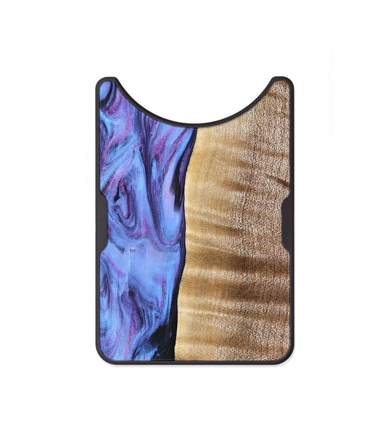 Alloy Wood Wallet - Tawana (Purple, 776560)