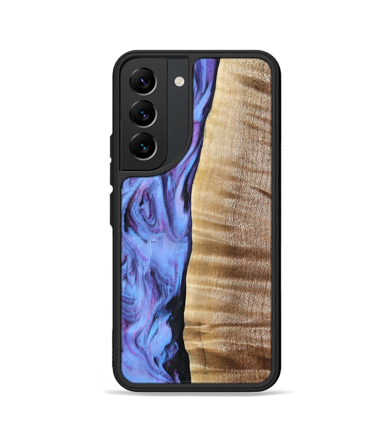 Galaxy S22 Wood Phone Case - Tawana (Purple, 776560)