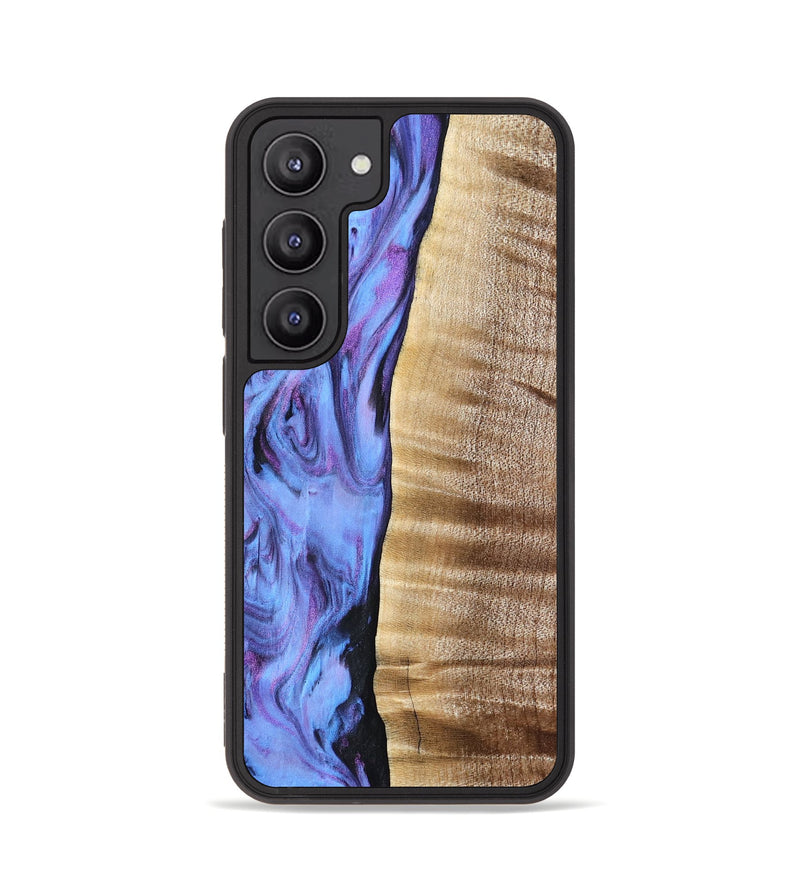 Galaxy S23 Wood Phone Case - Tawana (Purple, 776560)