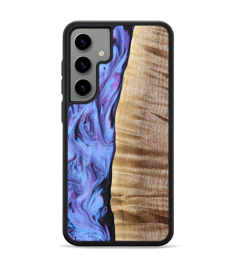 Galaxy S24 Plus Wood Phone Case - Tawana (Purple, 776560)