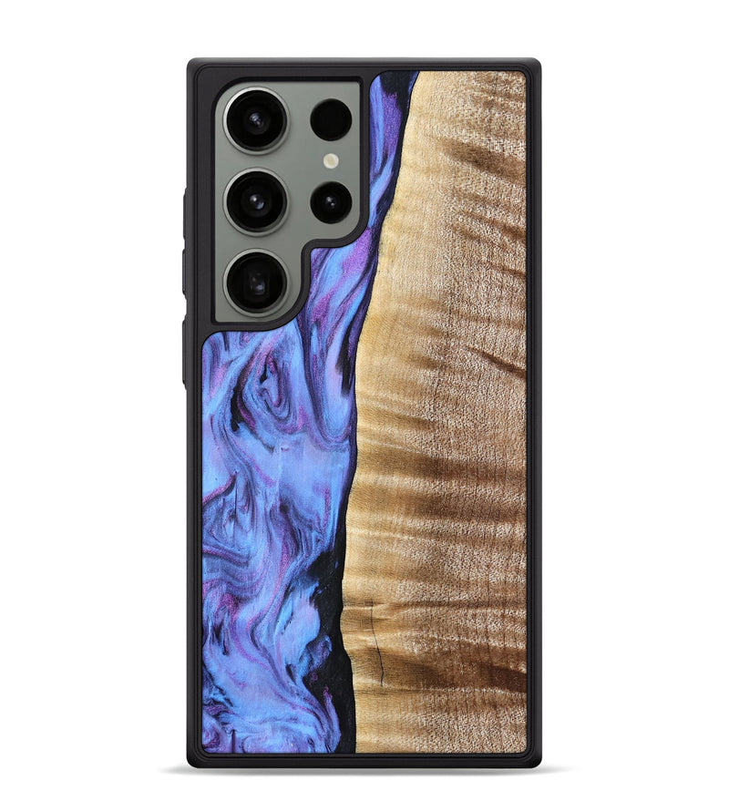 Galaxy S24 Ultra Wood Phone Case - Tawana (Purple, 776560)