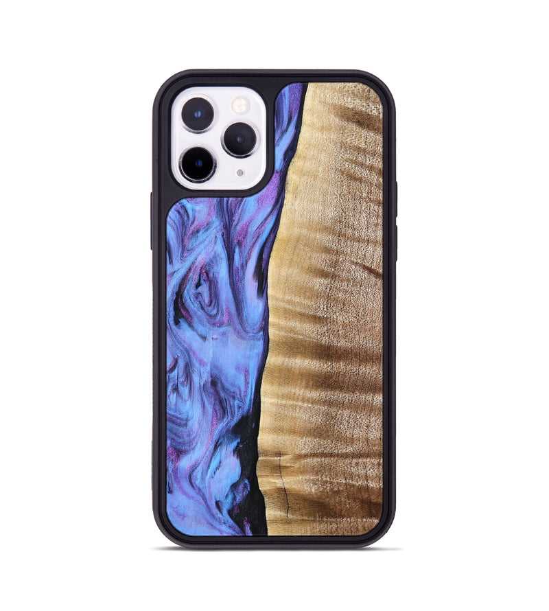 iPhone 11 Pro Wood Phone Case - Tawana (Purple, 776560)