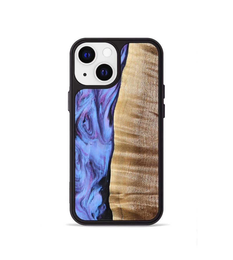 iPhone 13 mini Wood Phone Case - Tawana (Purple, 776560)