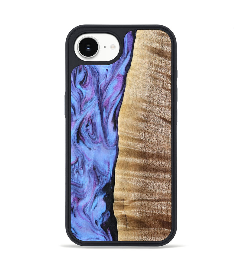 iPhone 16e Wood Phone Case - Tawana (Purple, 776560)