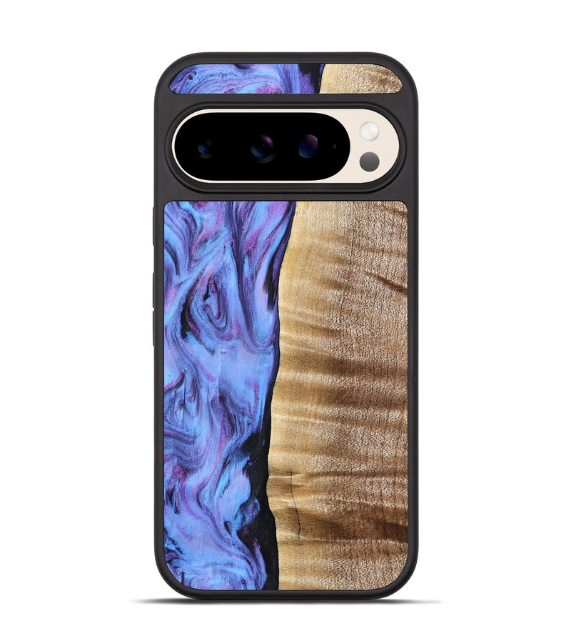Pixel 10 Wood Phone Case - Tawana (Purple, 776560)