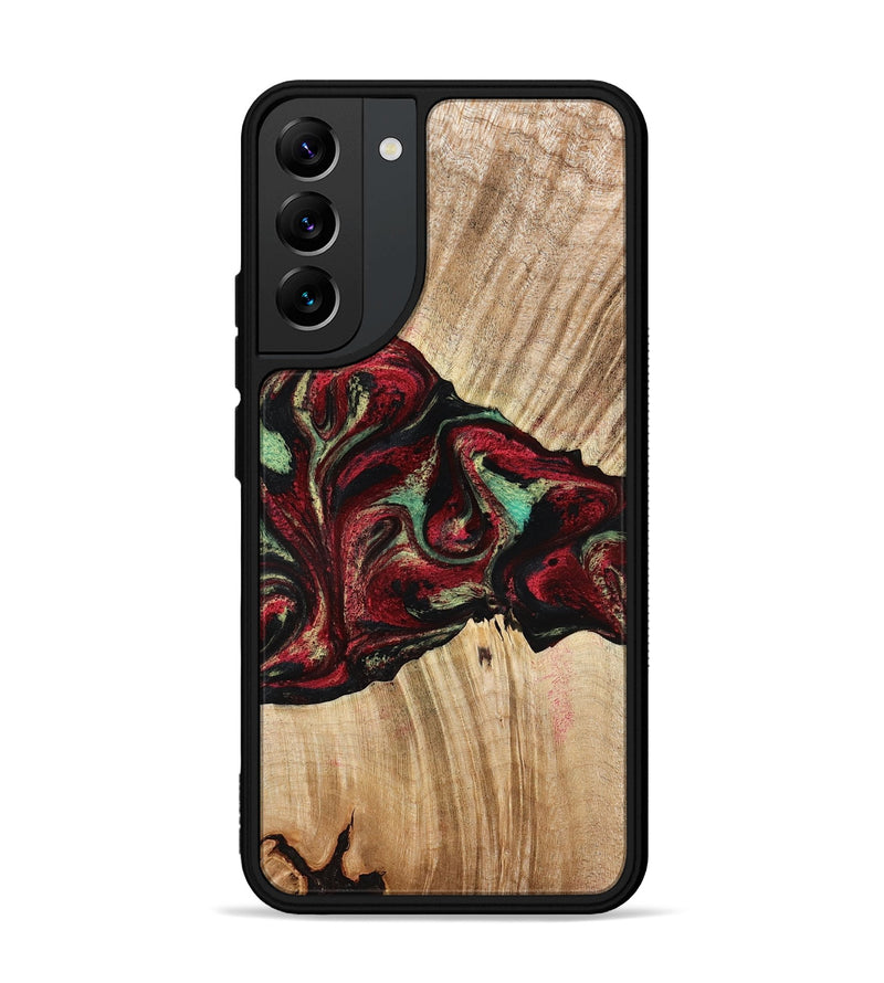 Galaxy S22 Plus Wood Phone Case - Cayla (Red, 776629)