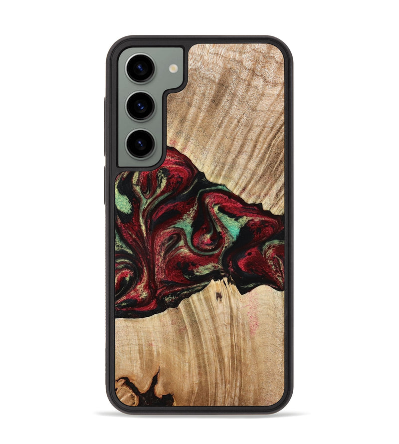 Galaxy S23 Plus Wood Phone Case - Cayla (Red, 776629)