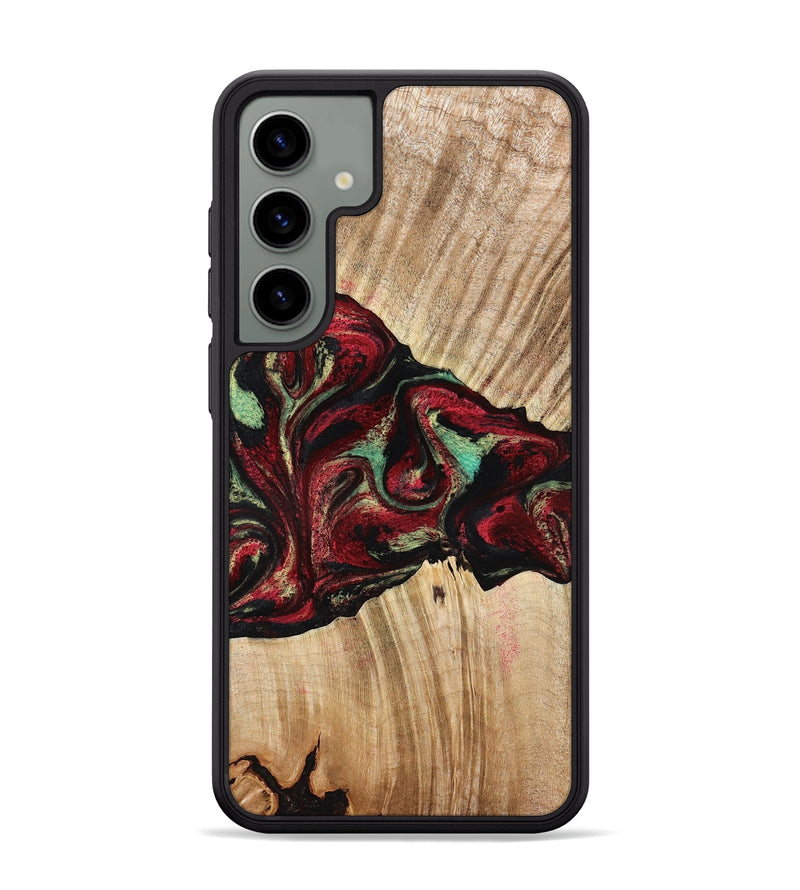 Galaxy S24 Plus Wood Phone Case - Cayla (Red, 776629)