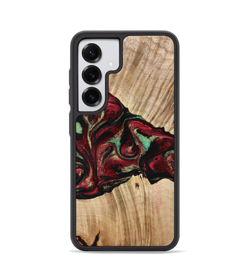 Galaxy S25 Wood Phone Case - Cayla (Red, 776629)