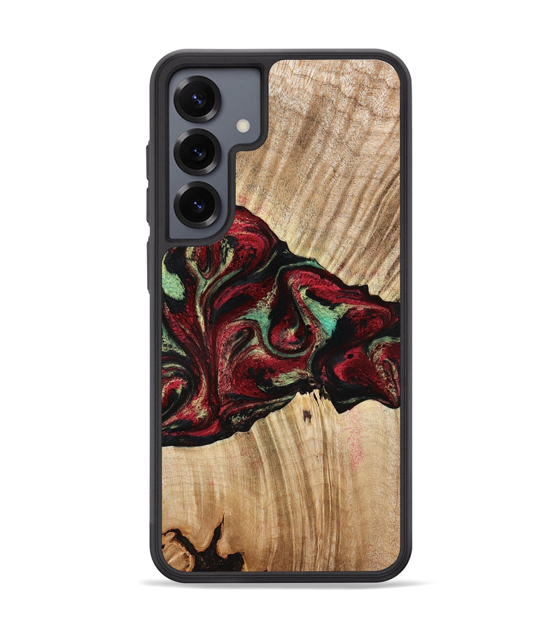 Galaxy S25 Plus Wood Phone Case - Cayla (Red, 776629)