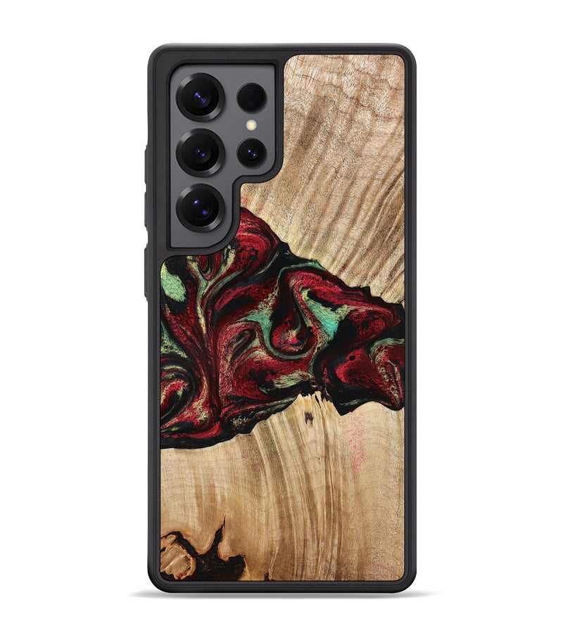 Galaxy S25 Ultra Wood Phone Case - Cayla (Red, 776629)
