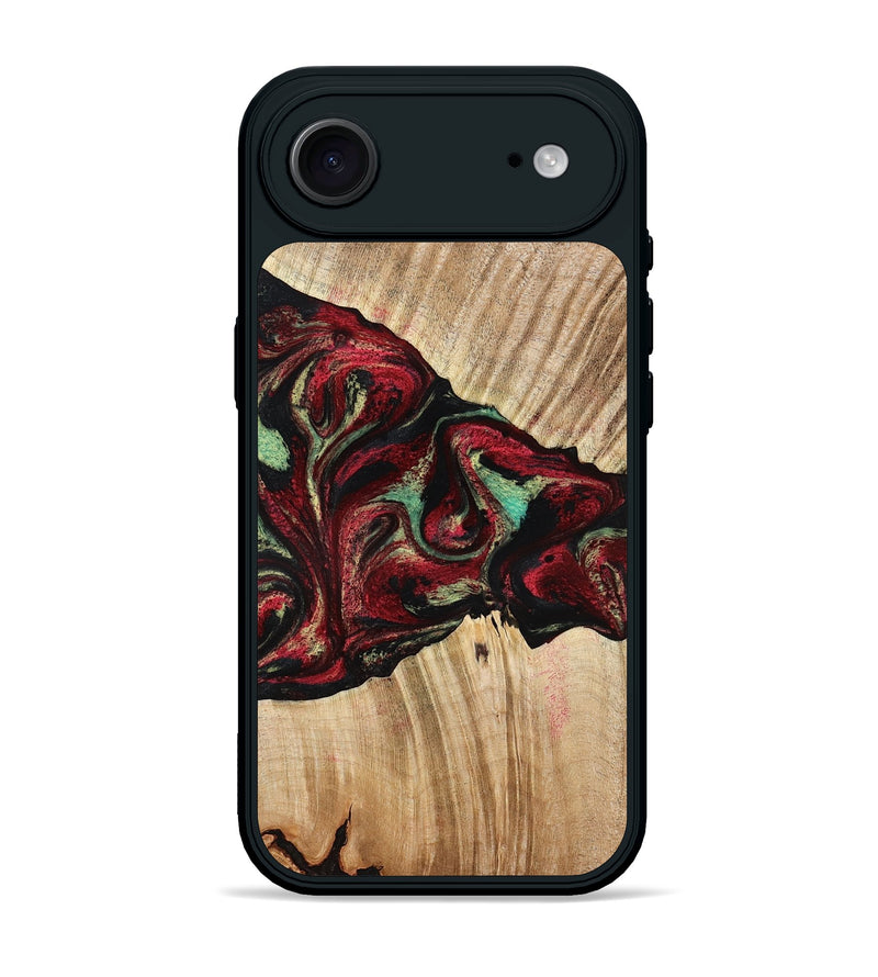 iPhone 17 Air Wood Phone Case - Cayla (Red, 776629)