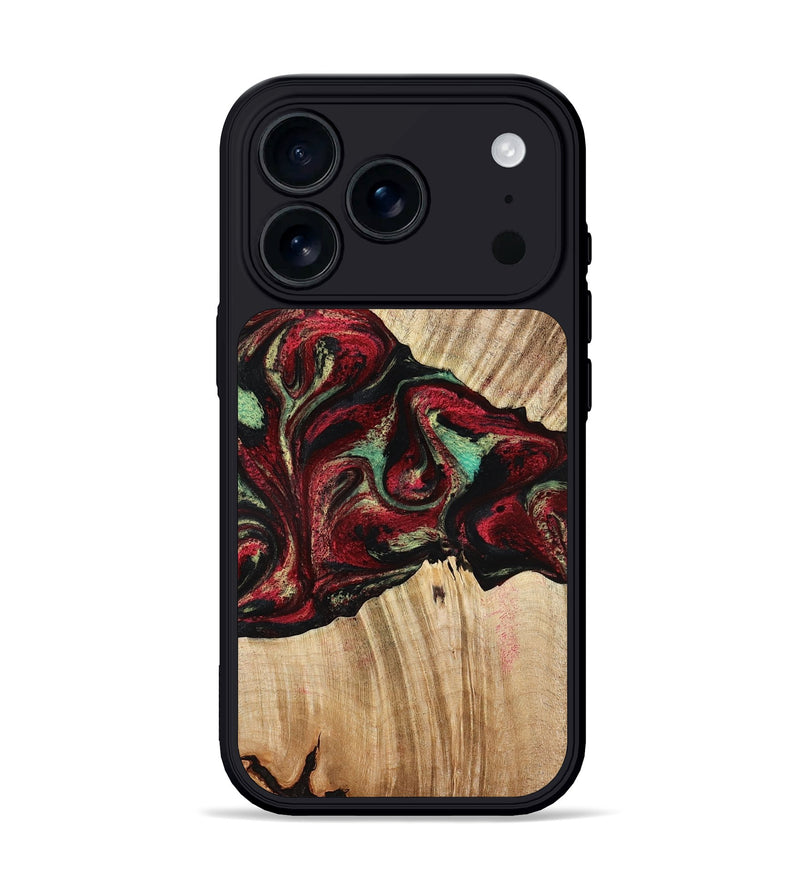 iPhone 17 Pro Wood Phone Case - Cayla (Red, 776629)