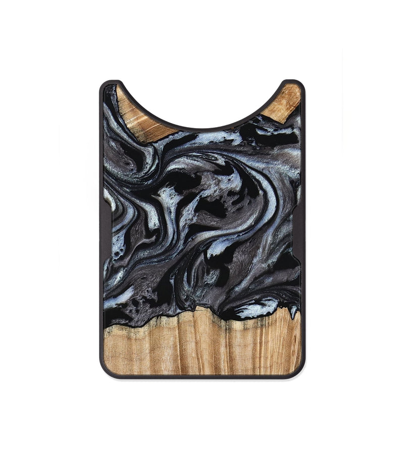 Alloy Wood Wallet - Luz (Black & White, 776633)