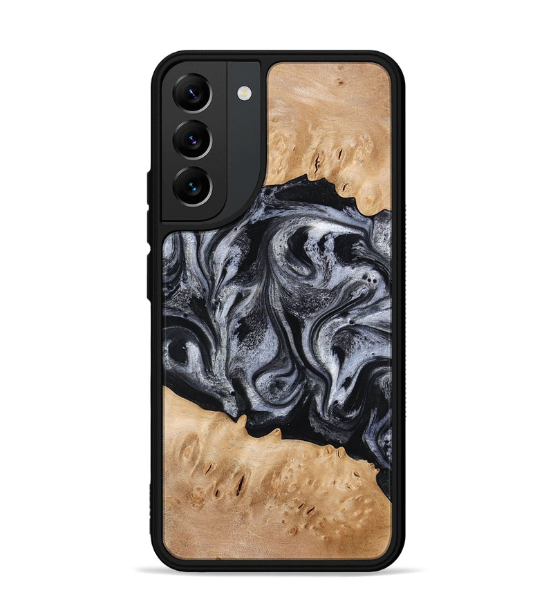 Galaxy S22 Plus Wood Phone Case - Tyrell (Black & White, 776640)