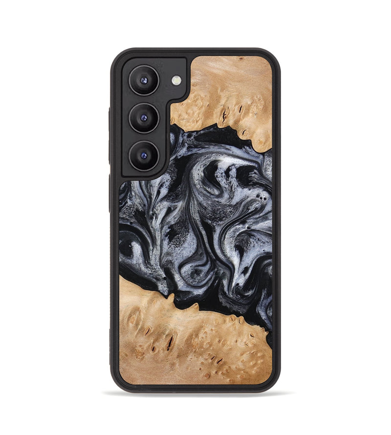 Galaxy S23 Wood Phone Case - Tyrell (Black & White, 776640)