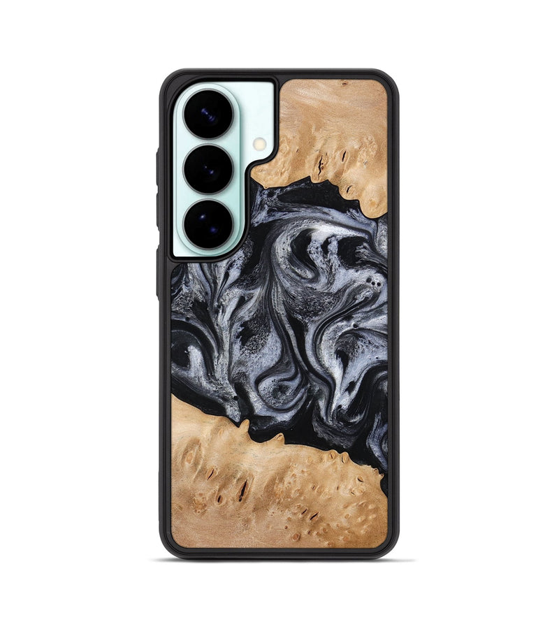 Galaxy S26 Wood Phone Case - Tyrell (Black & White, 776640)