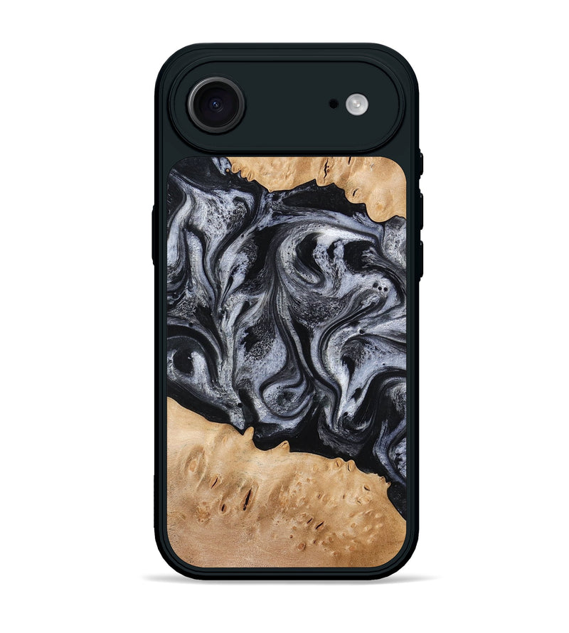 iPhone 17 Air Wood Phone Case - Tyrell (Black & White, 776640)