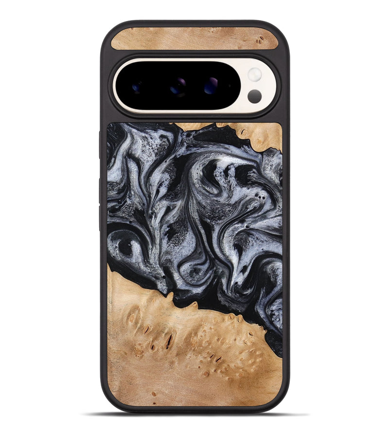 Pixel 9 Pro XL Wood Phone Case - Tyrell (Black & White, 776640)