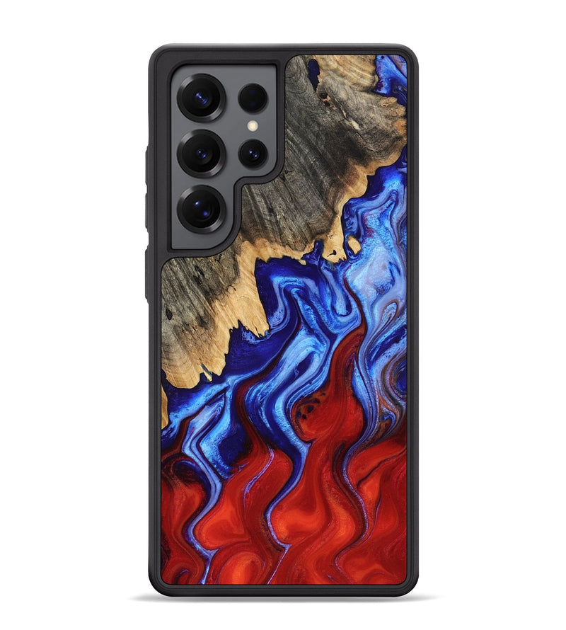 Galaxy S25 Ultra Wood Phone Case - Otho (Fire & Ice, 776644)