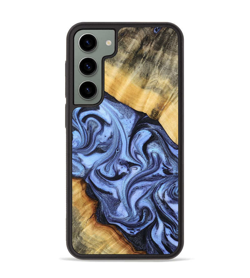 Galaxy S23 Plus Wood Phone Case - Itzel (Blue, 776680)