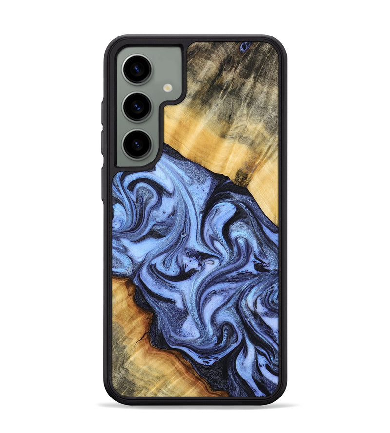 Galaxy S24 Plus Wood Phone Case - Itzel (Blue, 776680)